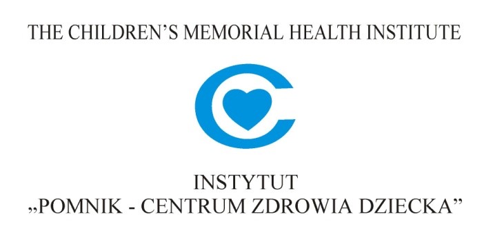 Logo Instytut Pomnik Centrum Zdrowia Dziecka